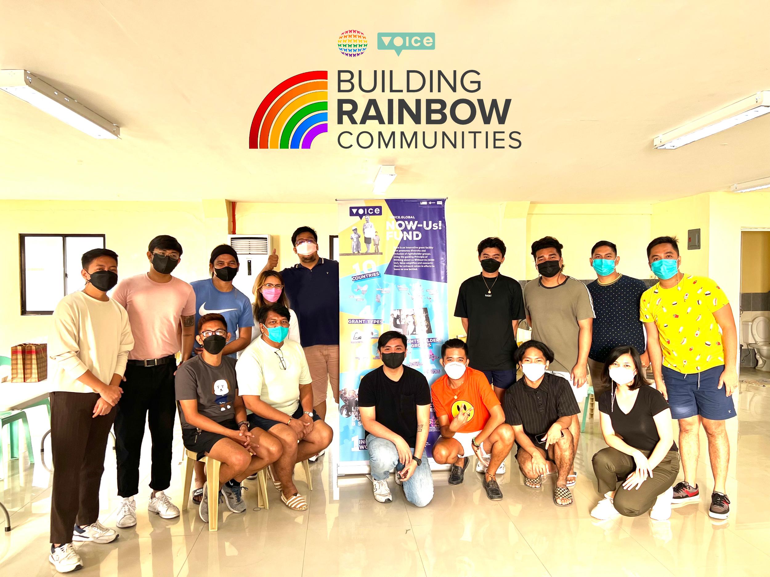 Babaylanes and Voice Philippines Visit Mariveles Rainbow Alliance