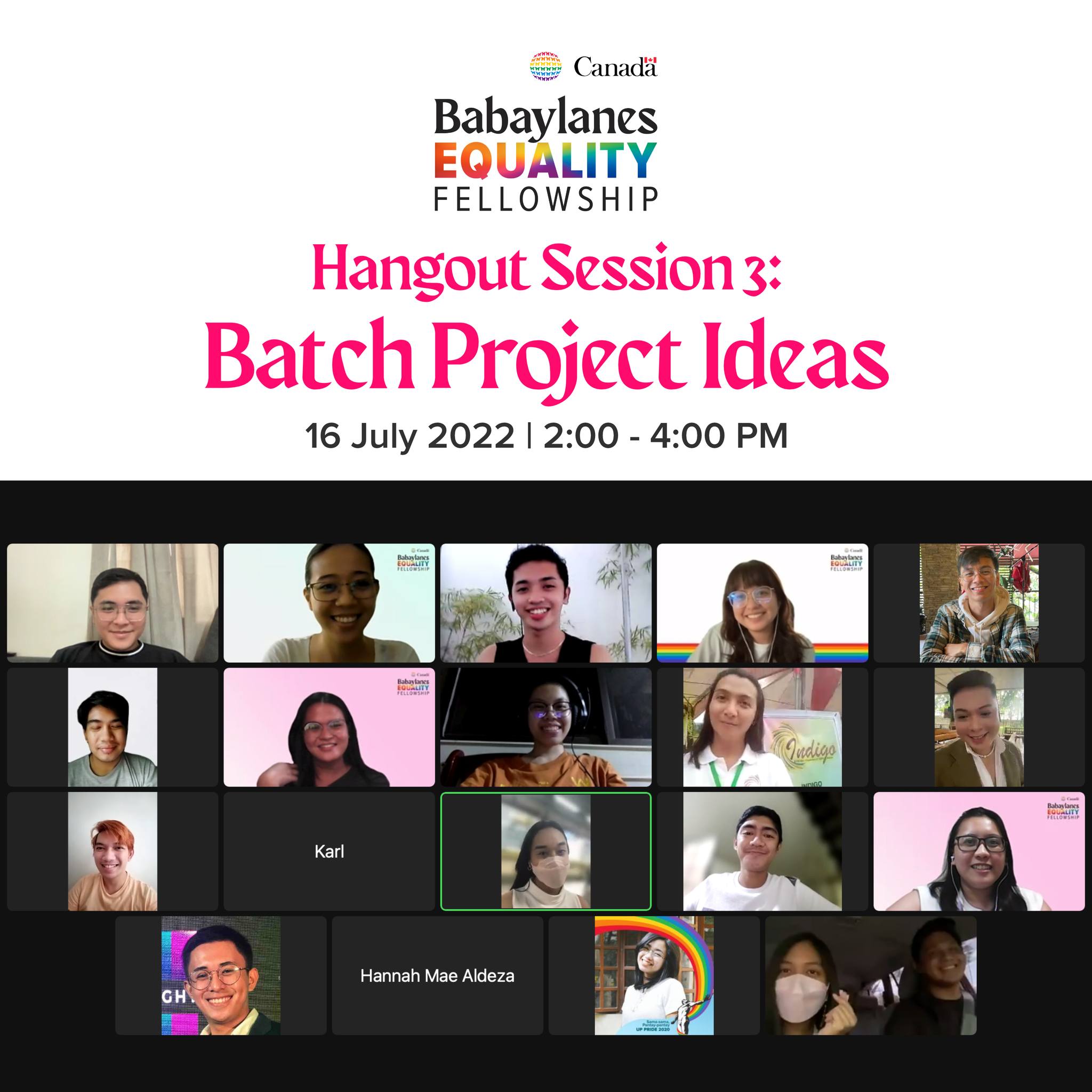 Wrapping Up: Hangouts with BEF Fellows